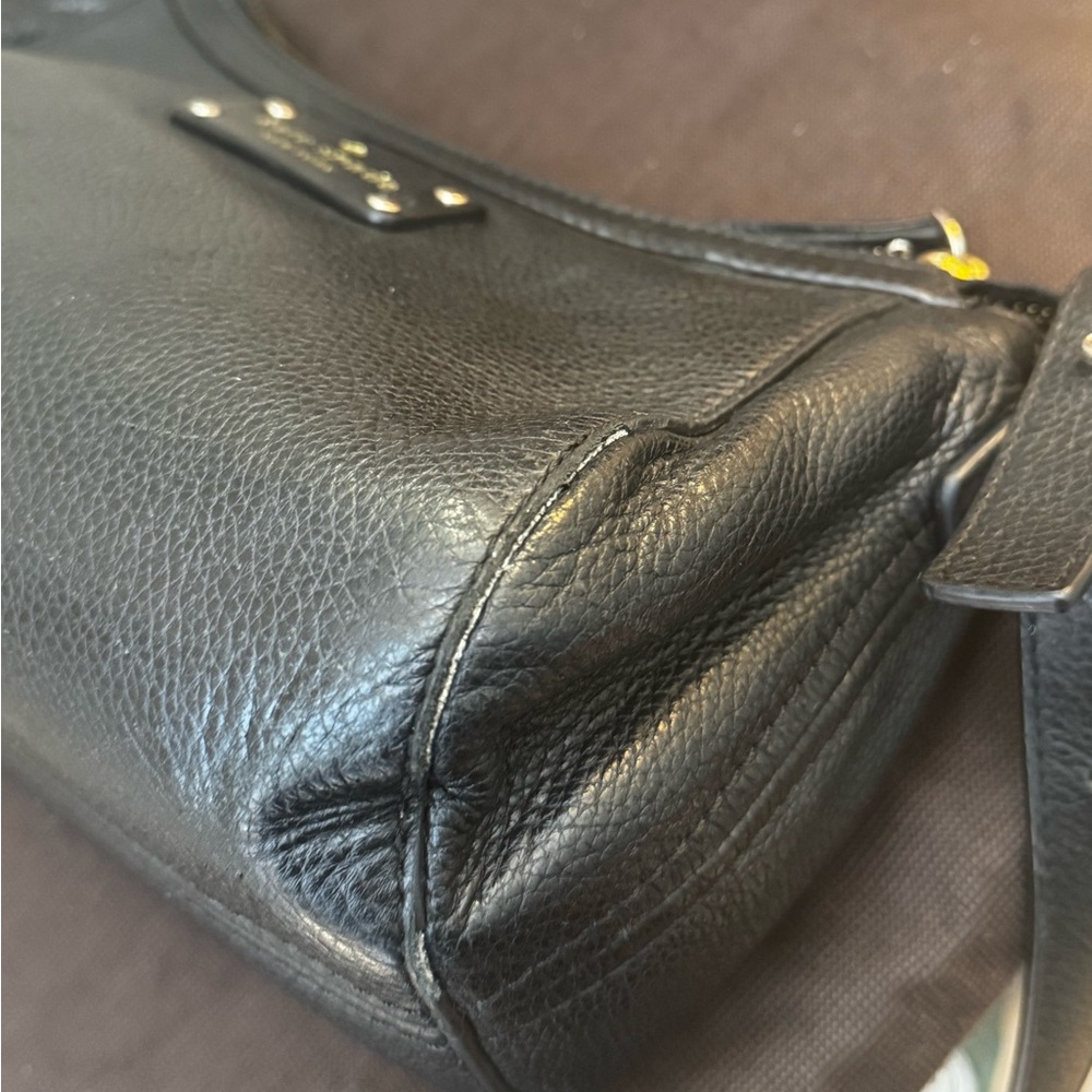 Kate Spade Black Berkshire Road Gabriella Leather Crossbody Bag w Dustbag - Picture 14 of 16